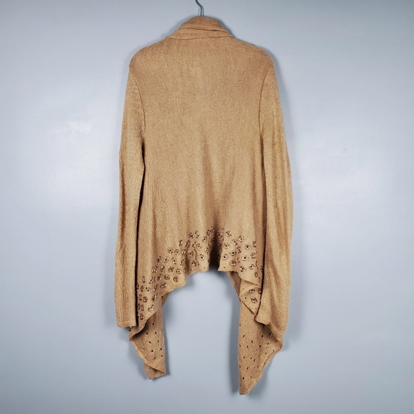 Robbi & Nikki alpaca blend waterfall sweater Sz M - Picture 2 of 6